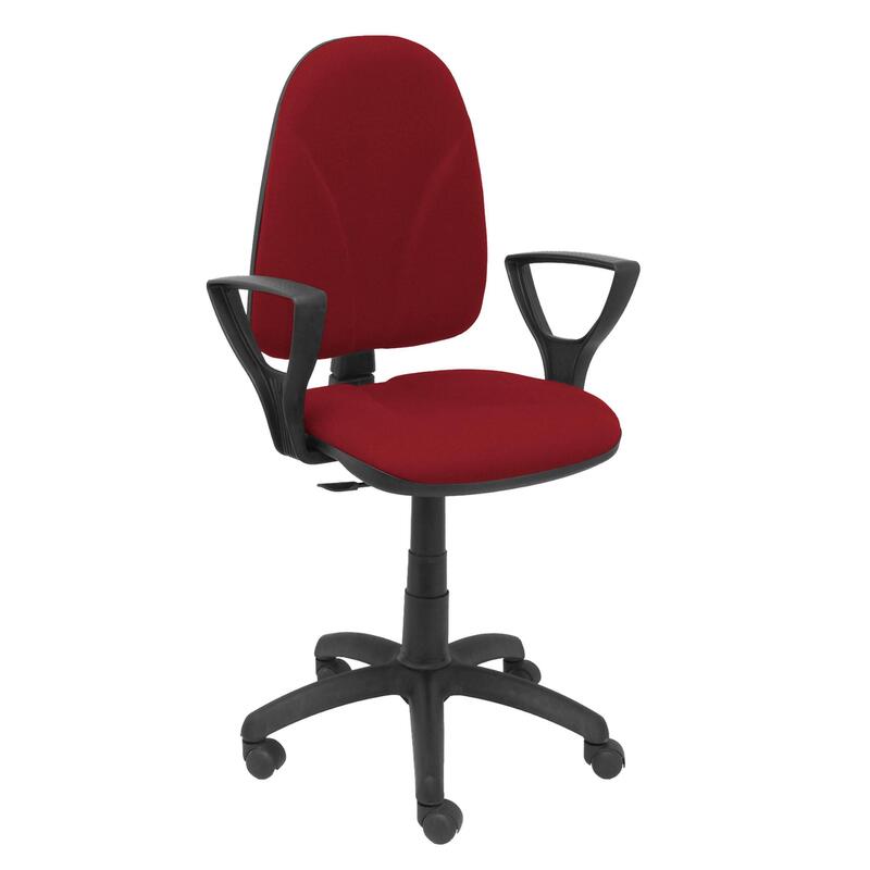 Silla Algarra Bali Granate Brazos Fijos