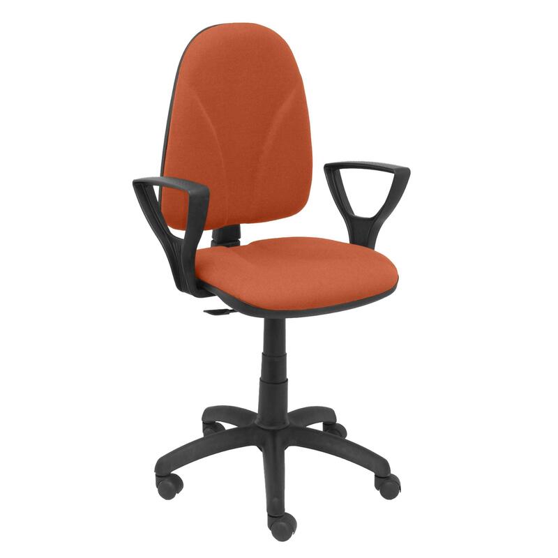 Silla Algarra Bali Marrón Brazos Fijos