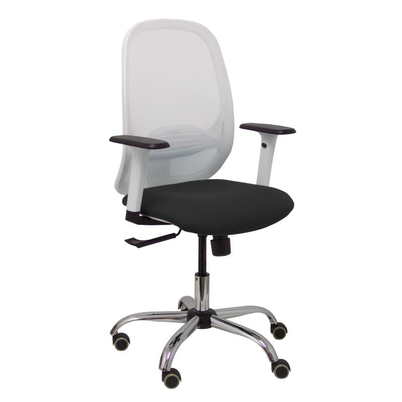 Silla Cilanco Blanca Malla Blanca Asiento Bali Neg