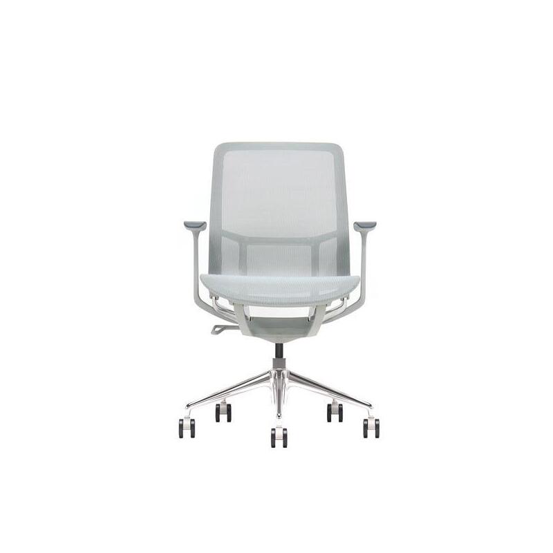 Silla De Oficina Cromad Gama Sense Elegance Piston De Gas De Grado 4 - Respaldo Ergonomico - Malla Elastica 3d