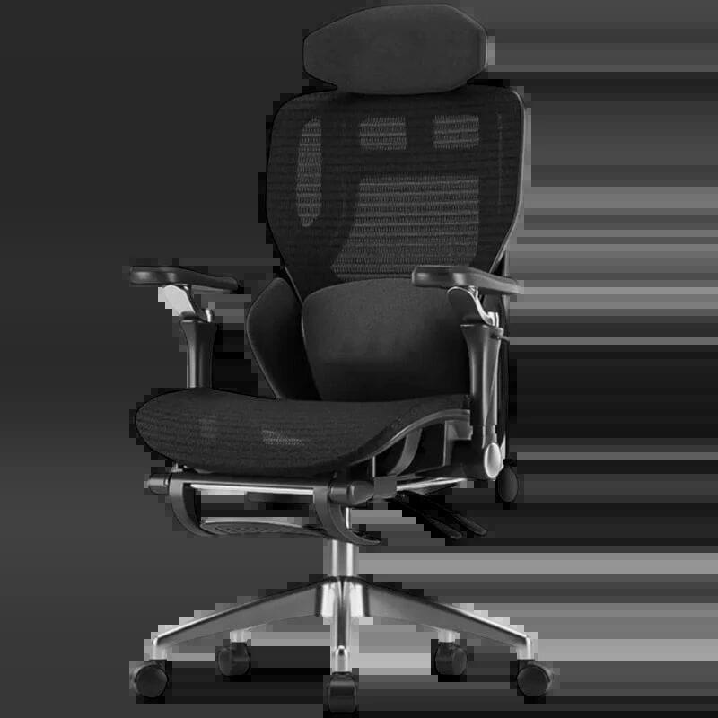 Silla De Oficina Ergonómica Amarante Negro