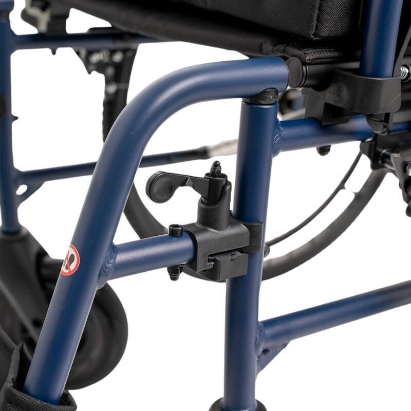 Silla De Ruedas De Aleación Ligera Navy1 46 Cm