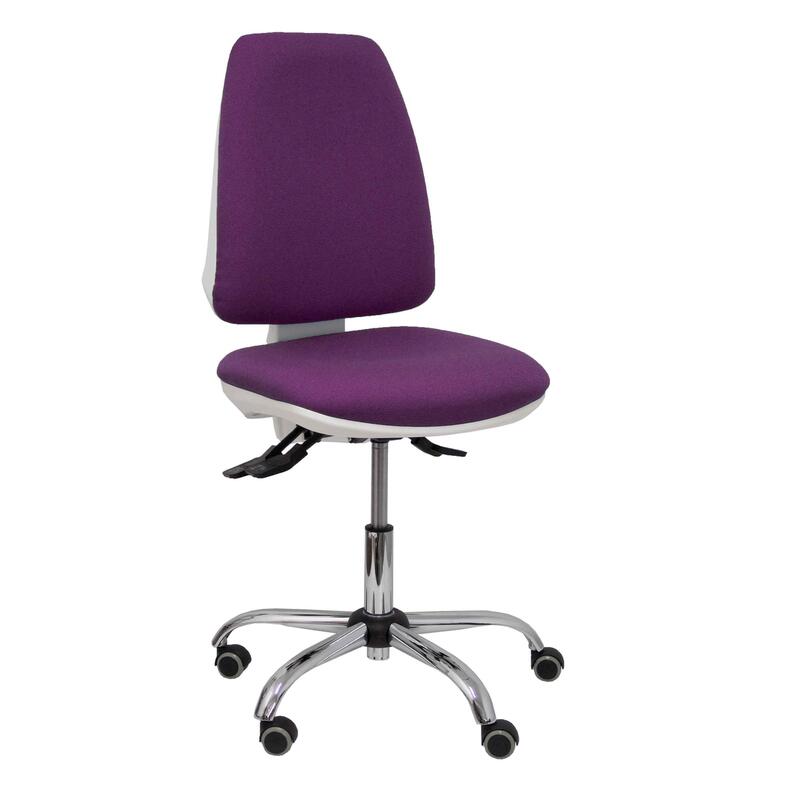 Silla Elche Blanca Asincro Bali Morado Ruedas De P