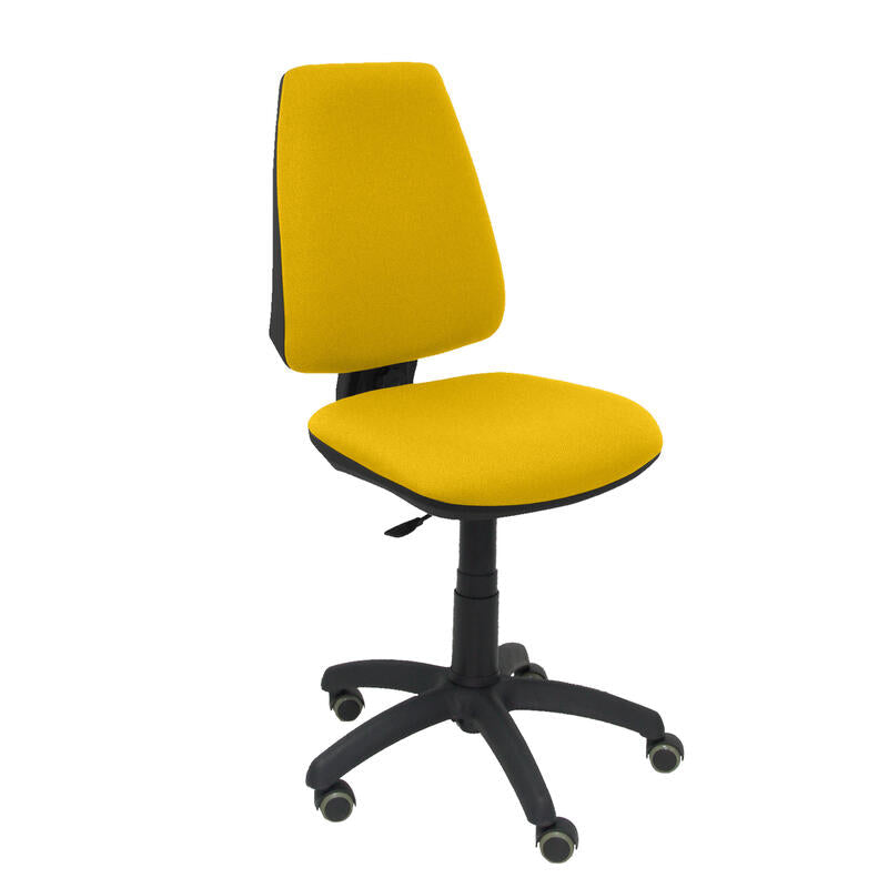 Silla Elche Cp Bali Amarillo Ruedas De Parquet