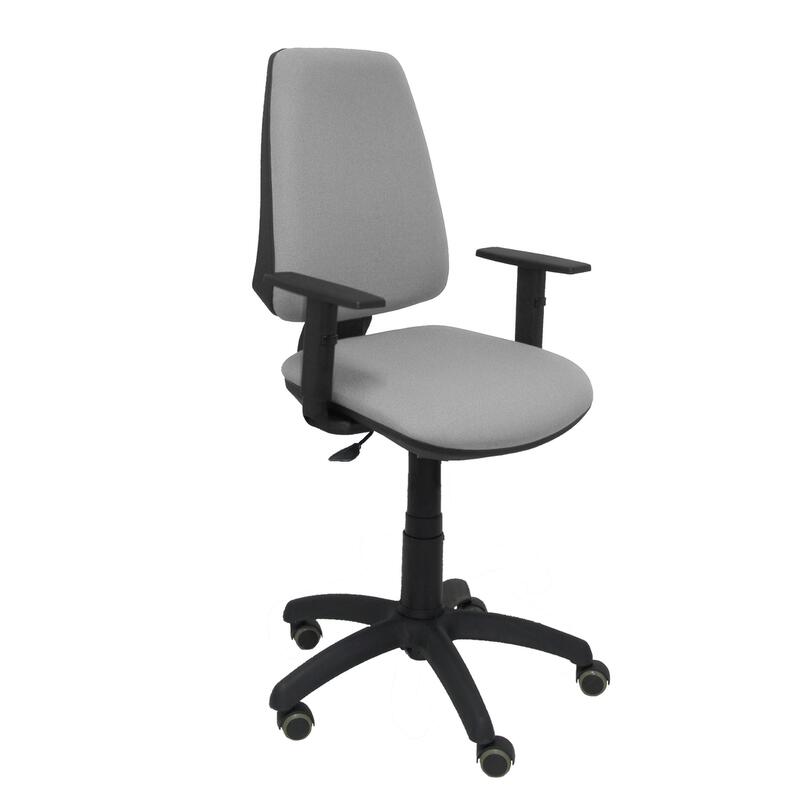 Silla Elche Cp Bali Gris Claro Brazos Regulables