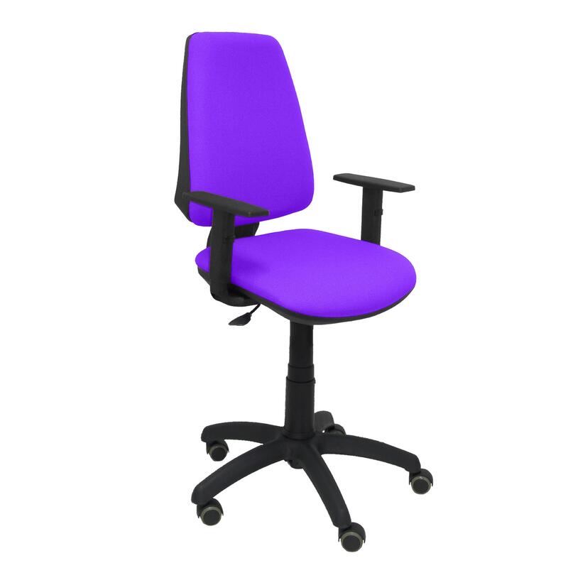 Silla Elche Cp Bali Lila Brazos Regulables Ruedas