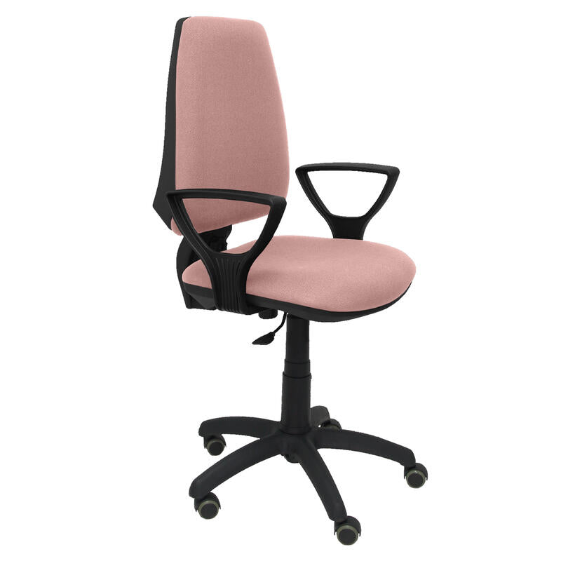Silla Elche Cp Bali Rosa Pálido Brazos Fijos Rued