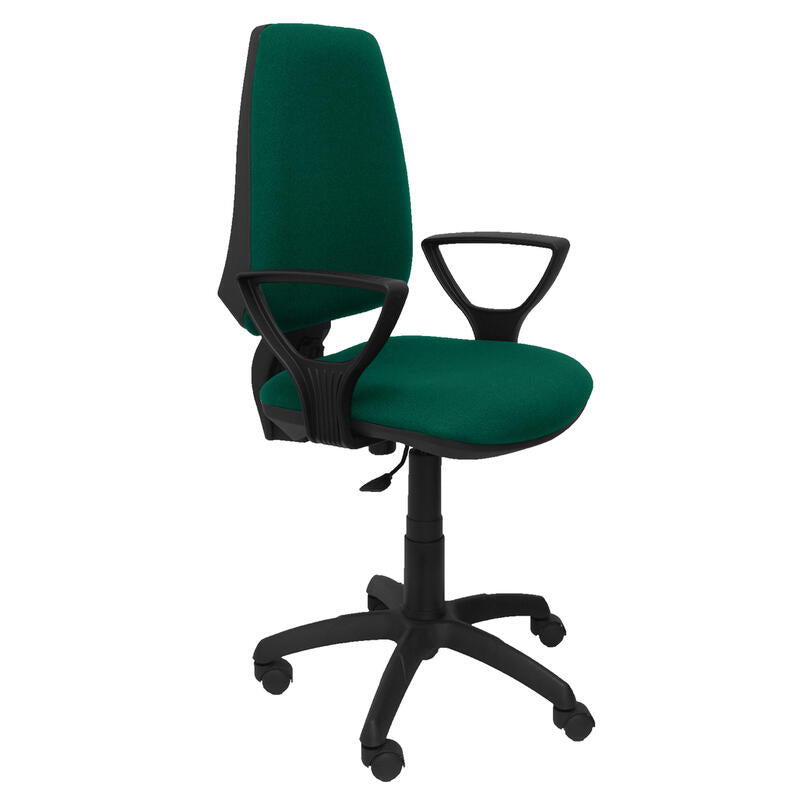 Silla Elche Cp Bali Verde Brazos Fijos