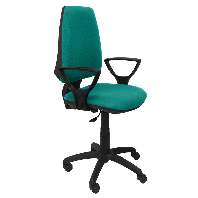 Silla Elche Cp Bali Verde Claro Brazos Fijos
