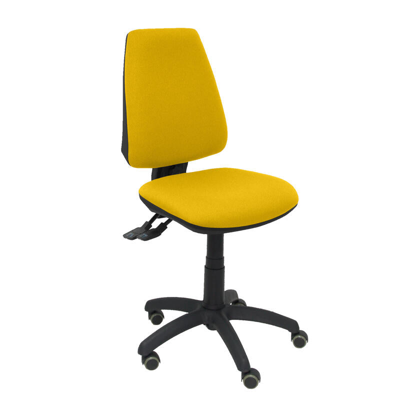 Silla Elche S Bali Amarillo Ruedas De Parquet