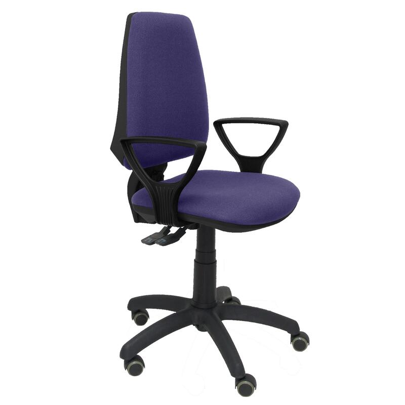 Silla Elche S Bali Azul Claro Brazos Fijos Ruedas