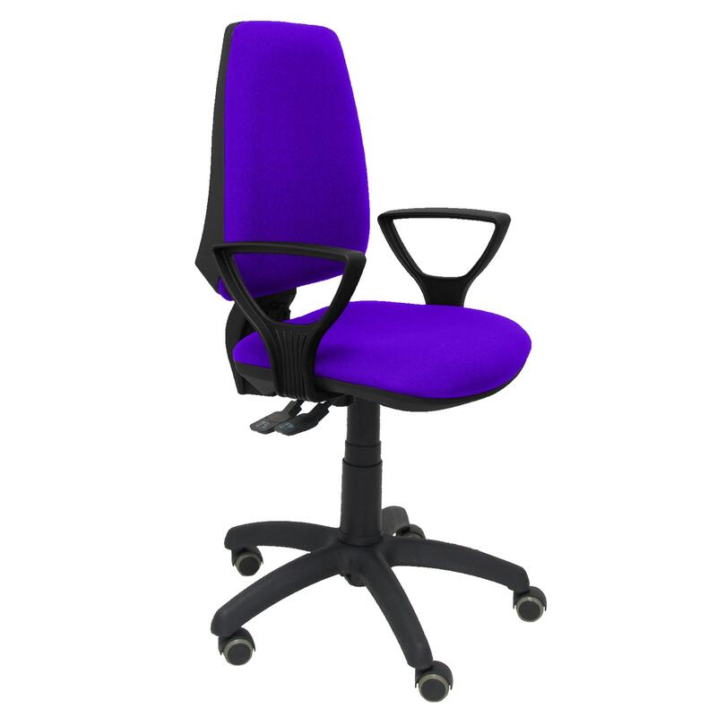 Silla Elche S Bali Lila Brazos Fijos Ruedas De Pa