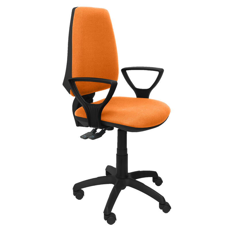 Silla Elche S Bali Naranja Brazos Fijos