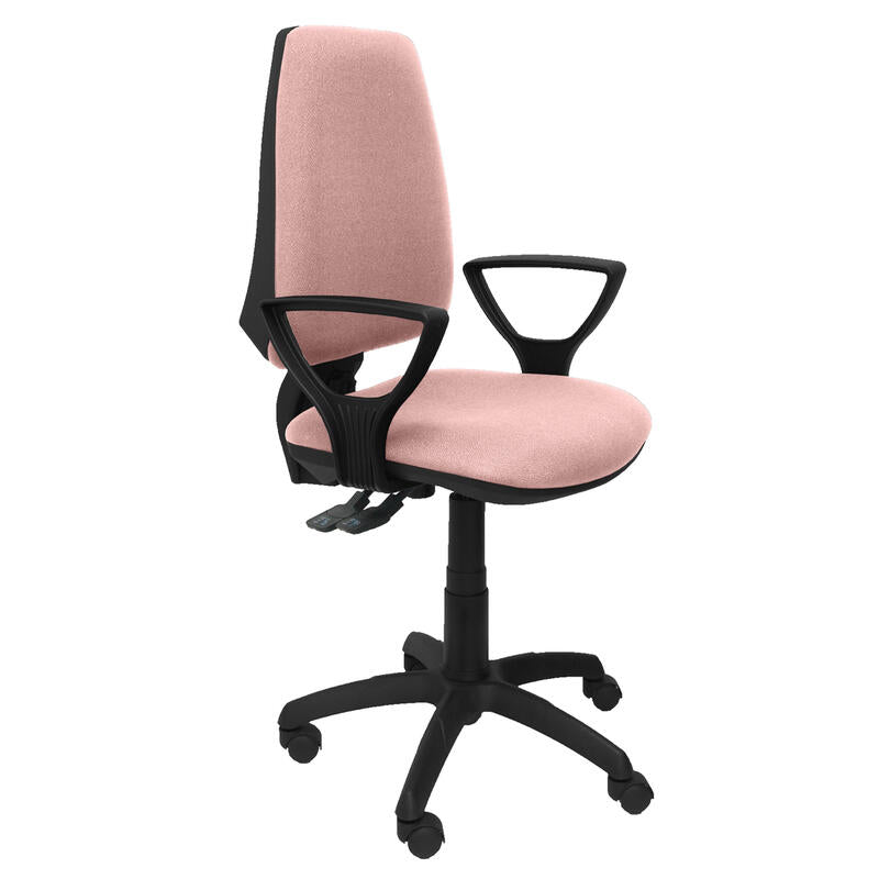 Silla Elche S Bali Rosa Pálido Brazos Fijos