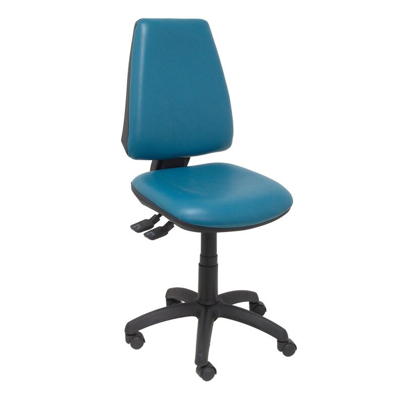 Silla Elche Sincro Similpiel Azul