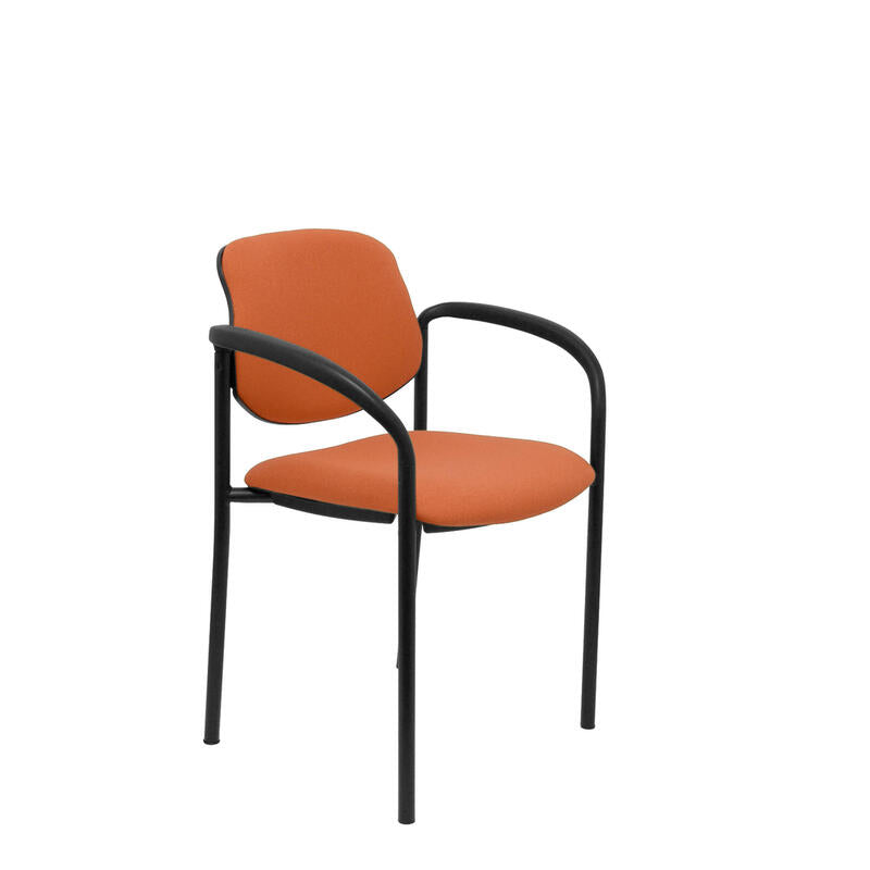 Silla Fija Villalgordo Bali Marrón Chasis Negro C