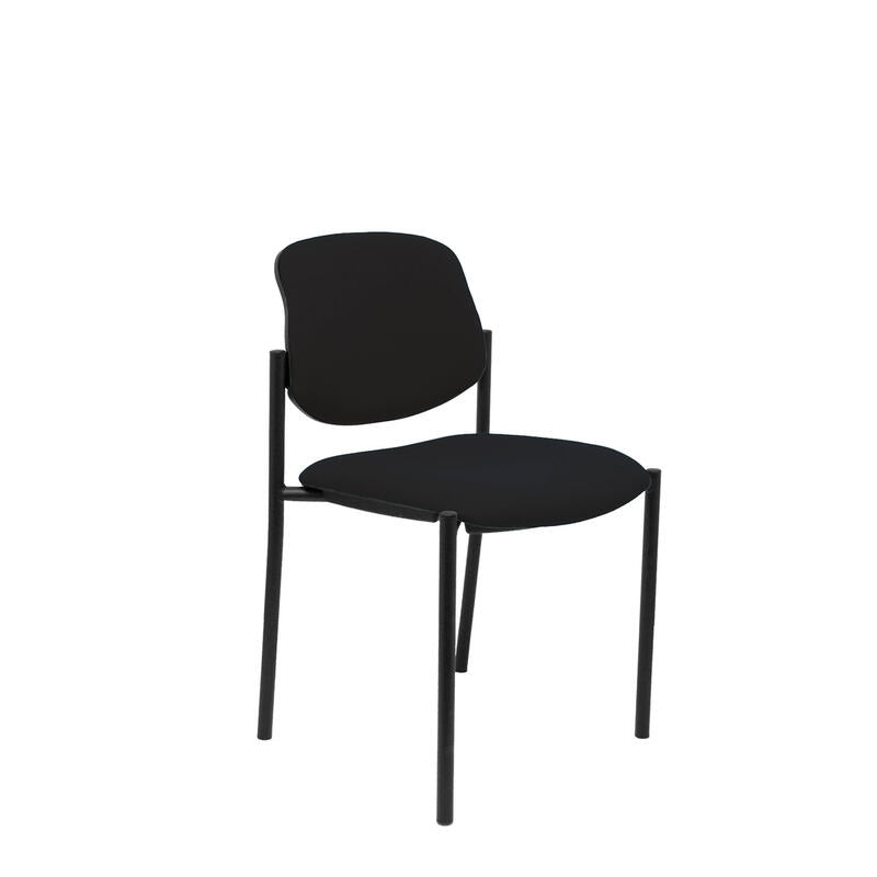 Silla Fija Villalgordo Bali Negro Chasis Negro