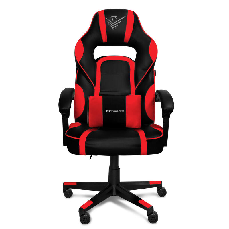 Silla Gaming Phoenix Trophy Cuero Pu Roja