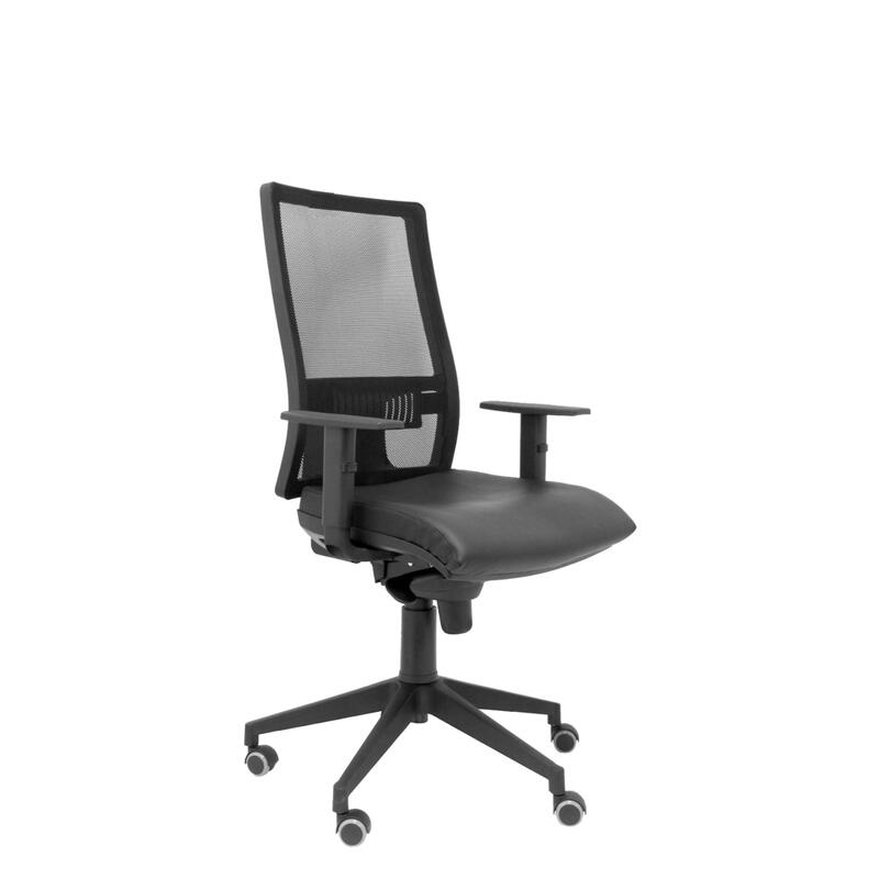 Silla Horna Piel Negro Sin Cabecero