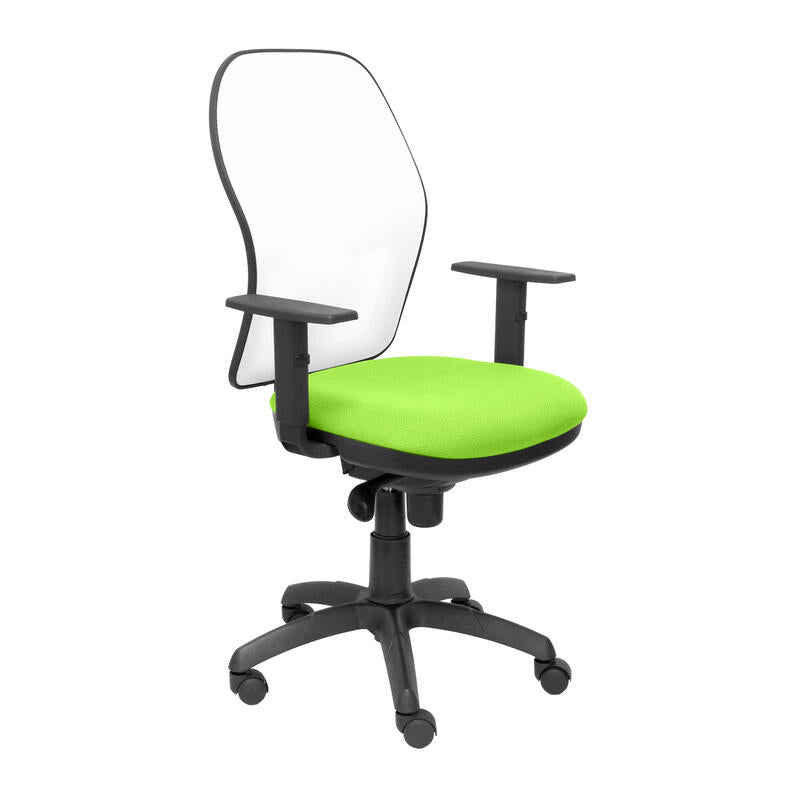 Silla Jorquera Malla Blanca Asiento Bali Verde Pi