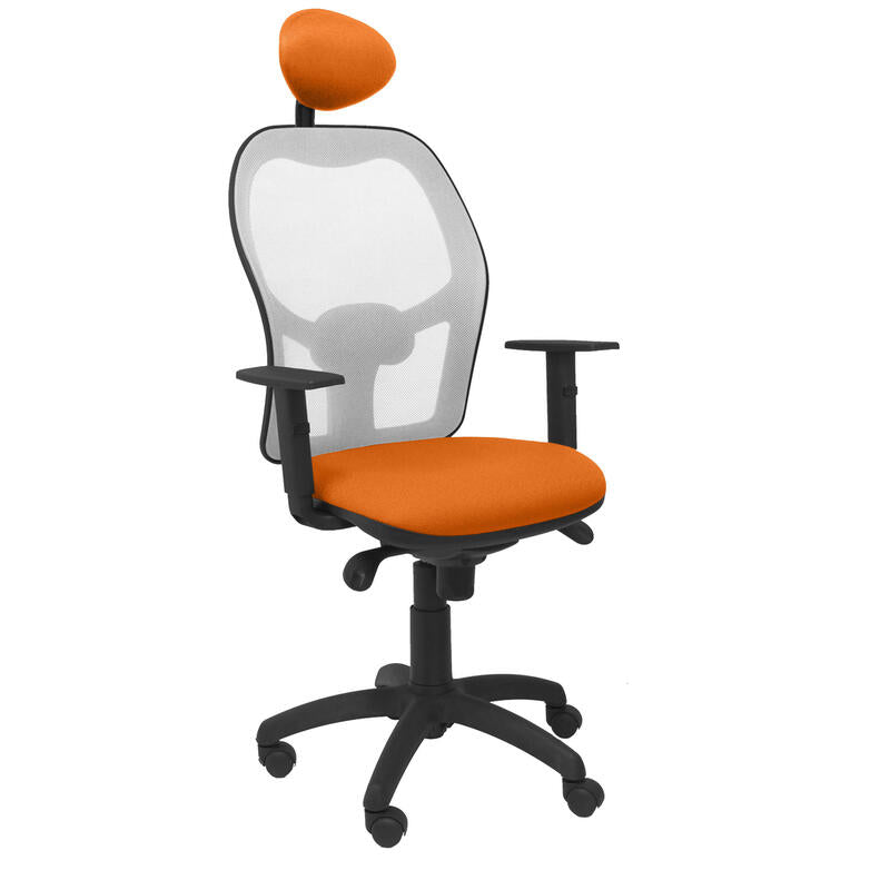 Silla Jorquera Malla Gris Asiento Bali Naranja Co