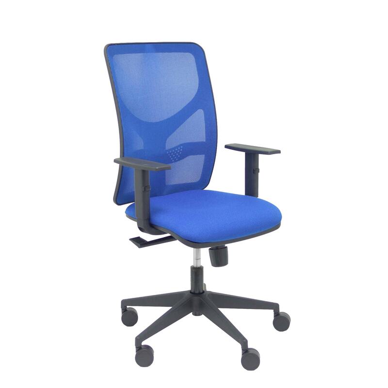 Silla Motilla Malla Azul Asiento Bali Azul Brazo