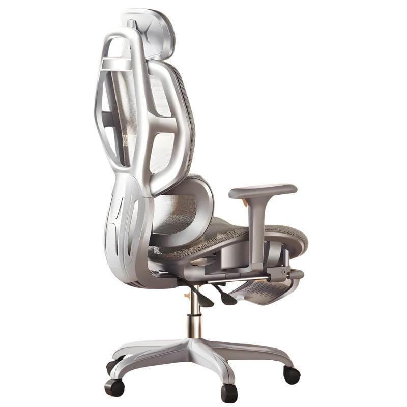 Silla Oficina Powerbasic Pinhel De Ergonómica Gris