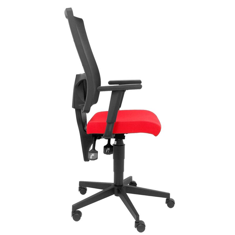 Silla Povedilla Respaldo Malla Negro Asiento Bali
