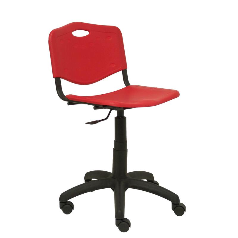 Silla Robledo Giratoria Roja