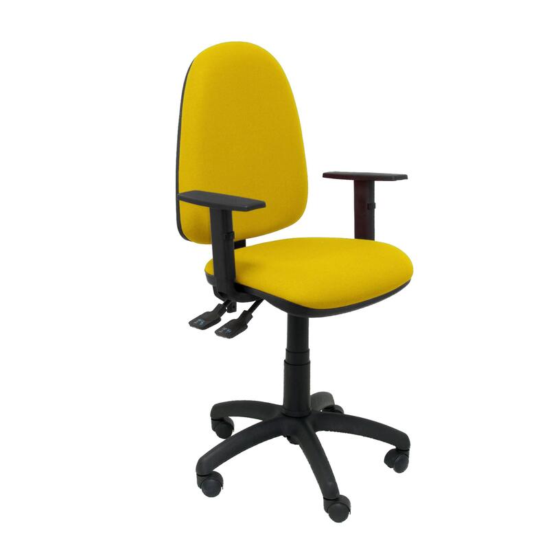 Silla Tribaldos Amarillo Con Brazos Regulables