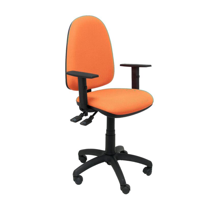 Silla Tribaldos Naranja Con Brazos Regulables