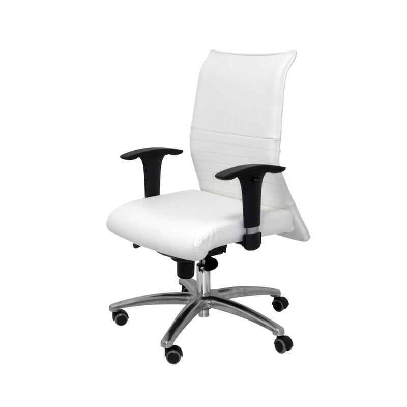 Sillón Albacete Confidente Similpiel Blanco Hasta