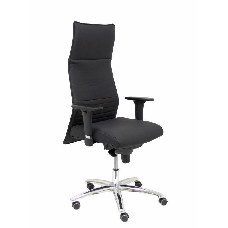Sillon Albacete Xl Piel Negro Hasta 160kg