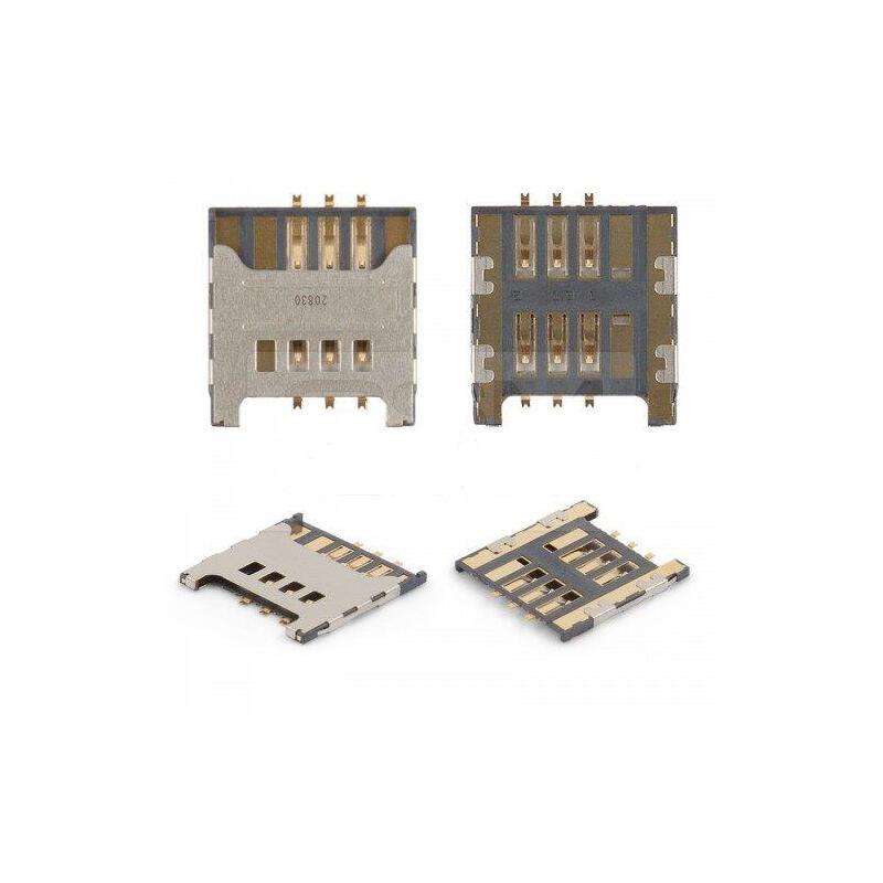 Sim Card Slot + Conector Tarjeta Sim Para Samsung Galaxy