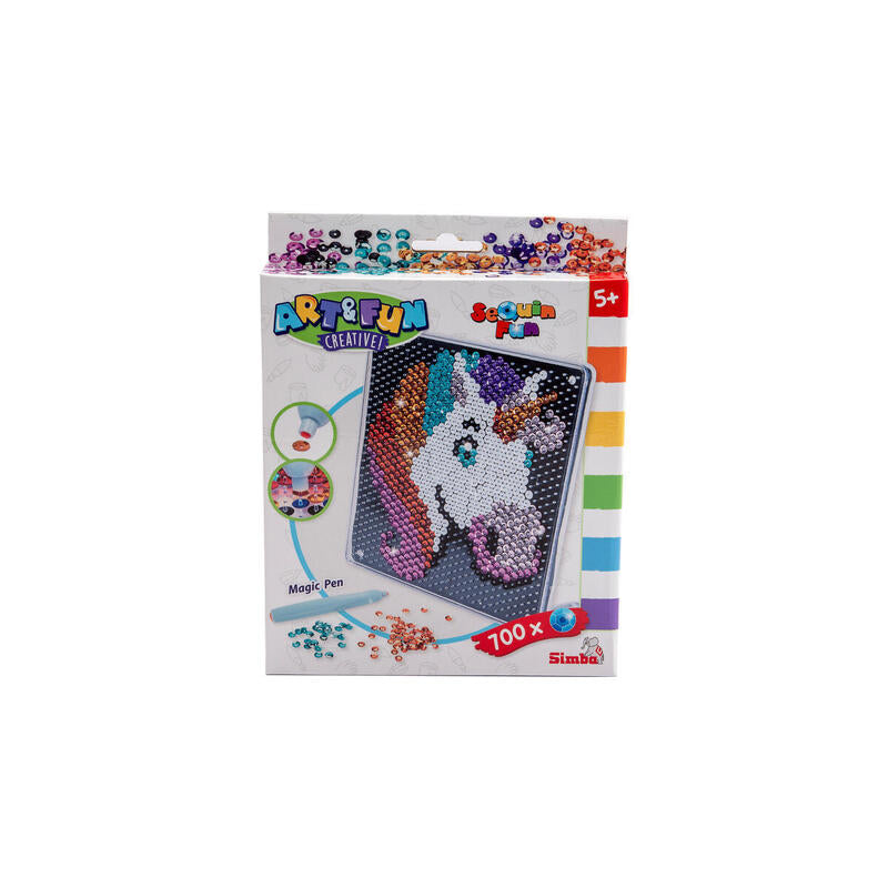 Simba Art & Fun Unicornio De Lentejuelas, Manualidades 106374703
