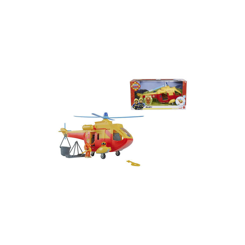 Simba Bombero Sam Helicóptero Wallaby 2 Actualización, Vehículo De Juguete 109252655