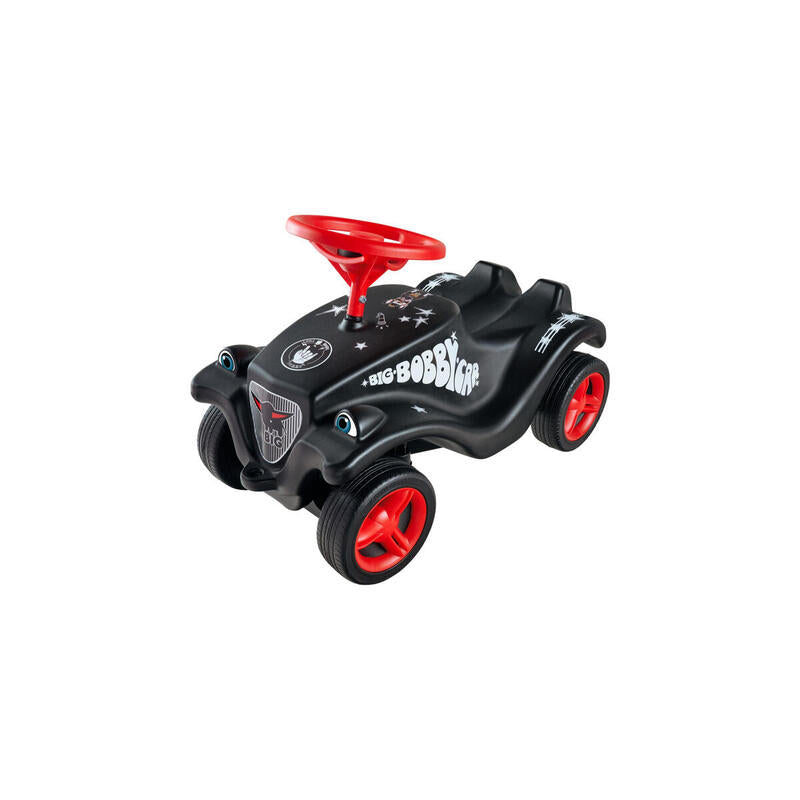 Big Bobby Car Classic Little Rocker, Slippery Black/Red 800056144