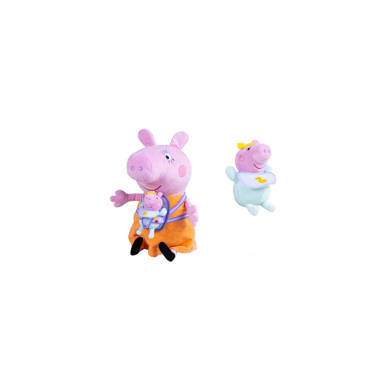 Simba Peppa Pig - Mamá Pig Con Evie, Peluche 109261502