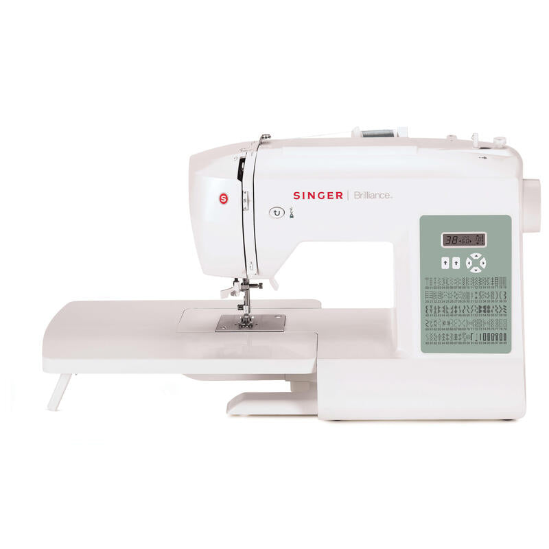 Singer 6199 Brilliance Sewing Machine, White