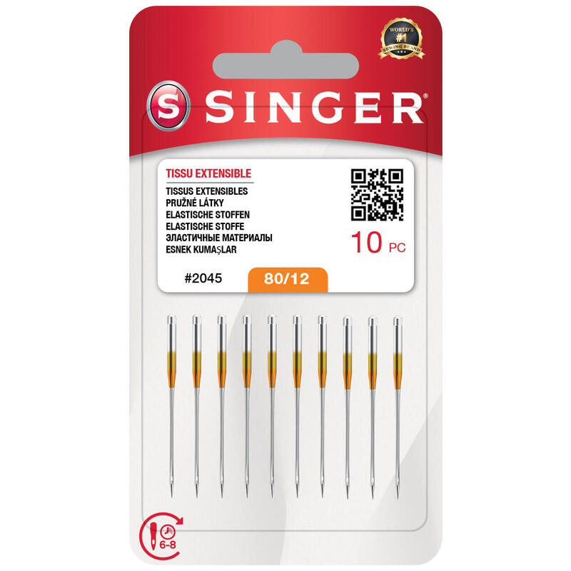Singer Needle, 2045 Sz12 Blst W 10
