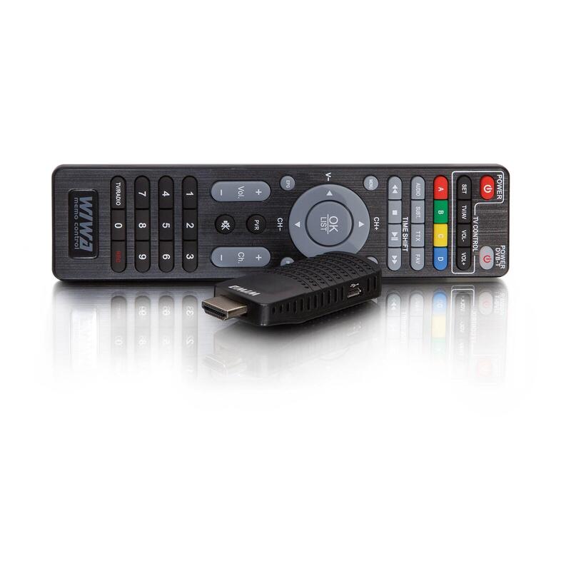 Sintonizador Dvb-T/T2 Wiwa H.265 Mini