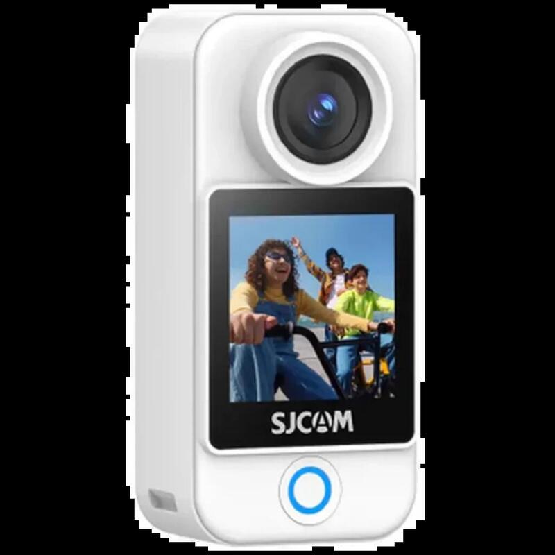 Sjcam C400 Pocket 4k Blanco Cámara De Acción Modular 3 En 1 Con Pantalla Giratoria