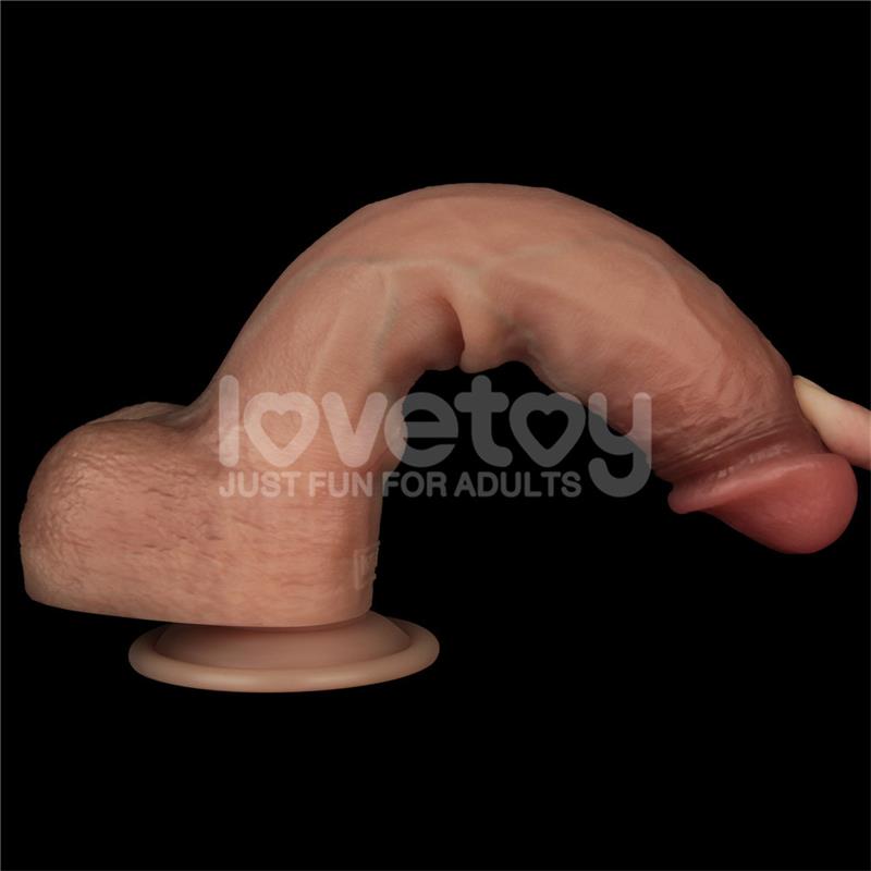 Sliding Pro Dildo Piel Deslizante-Retractil Dual Layer 9