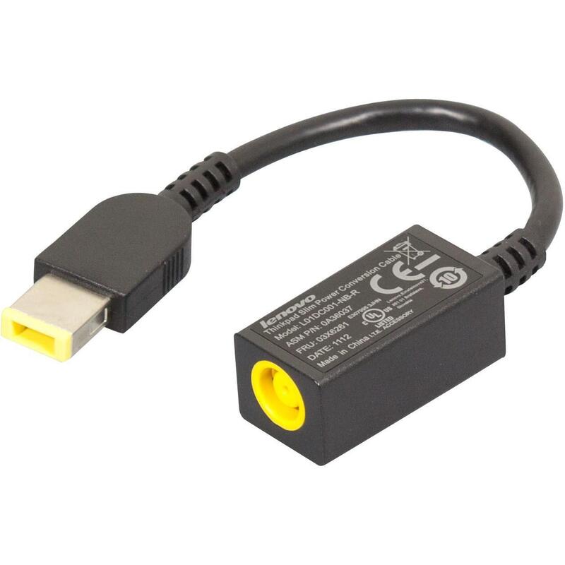 Slim Power Conversion Cable For Thinkpad And Thinkcentre