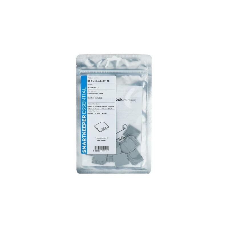 Smartkeeper Mini "Micro Sd Port" Blocker Gris 10 Uds.