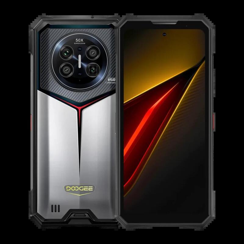 Smartphone Doogee V50 12gb 256gb Plateado Rugged