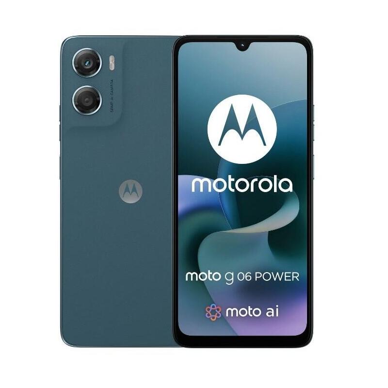 Smartphone Motorola Moto G06 6.88" Dual Sim Android 15 Usb Type-C 4 Gb 64 Gb 7000 Mah Azul