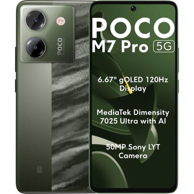 Smartphone Poco M7 Pro/12/256gb Green Mzb0jz7eu Poco