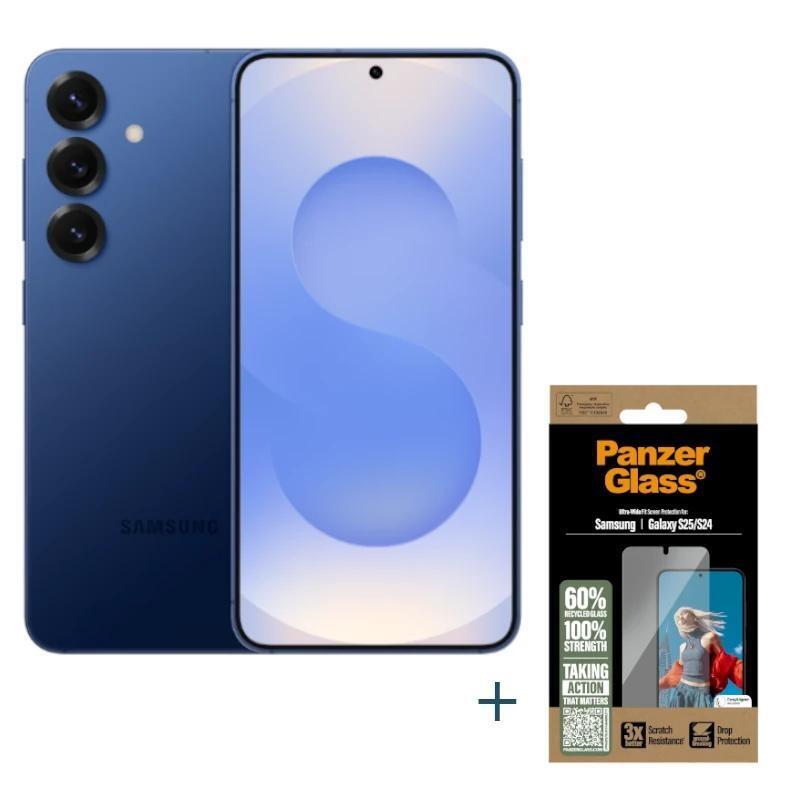 Smartphone Samsung Galaxy S25 256gb 12gb Marino+Prot Panzergl