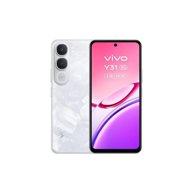 Smartphone Vivo Y31 6gb 256gb 6.72' 5g Blanco